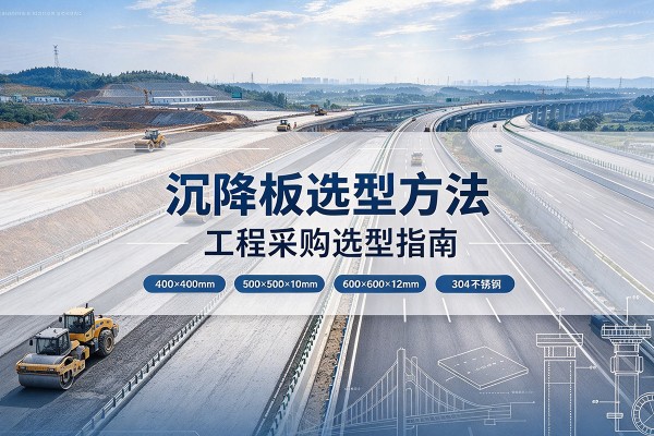 龙亭沉降板选择方法
