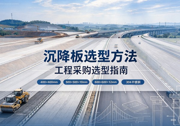 龙亭沉降板选择方法