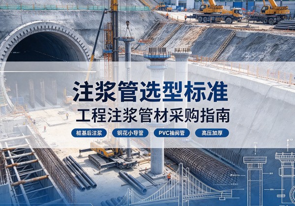 龙亭注浆管选型标准